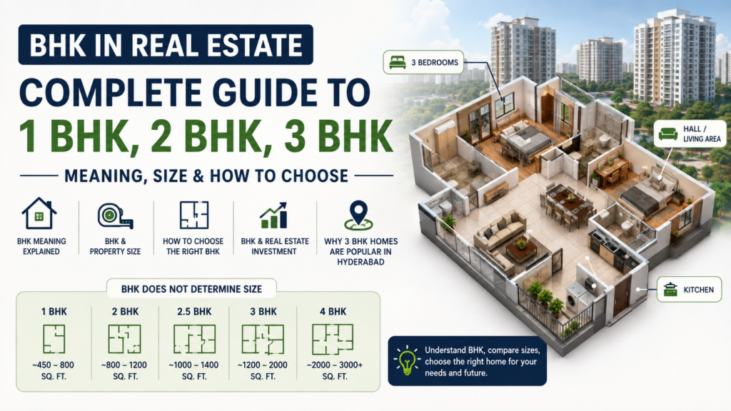 Understanding BHK in Real Estate 2BHK 3BH 4BHK Explained