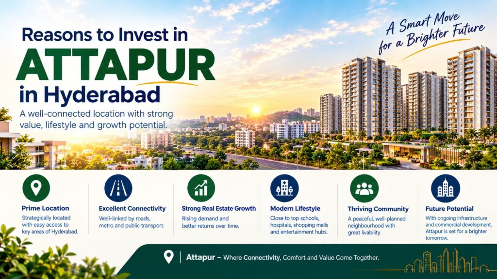 reasons to invest in attapur in Hyderabad