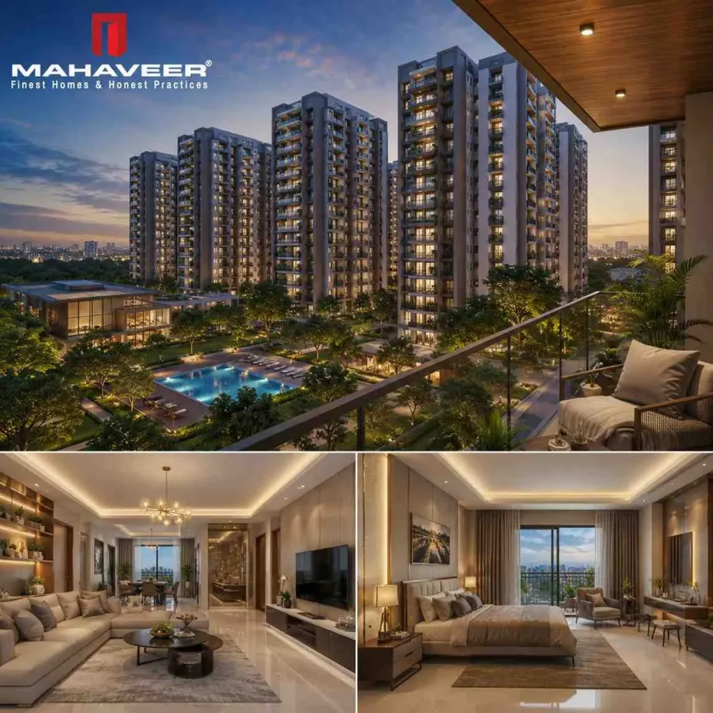 3 & 4 BHK flats for sale in Attapur - Mahaveer Crystal Garden