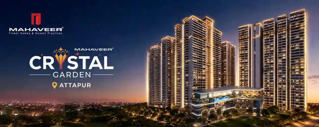 Mahaveer Crystal Garden luxury apartments in Attapur
