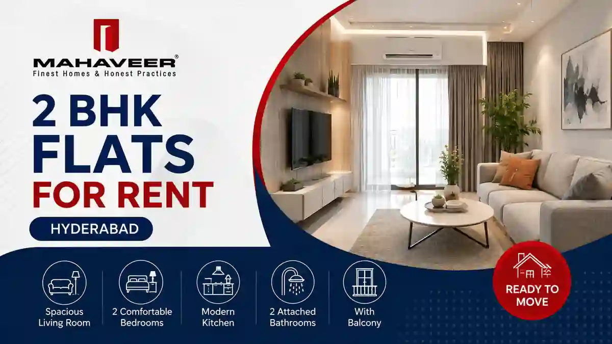2 BHK flats for rent in Hyderabad