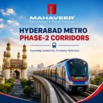 Hyderabad Metro Phase 2 proposed corridors including Kokapet Patancheru and Hayat Nagar