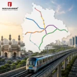 Hyderabad metro station map
