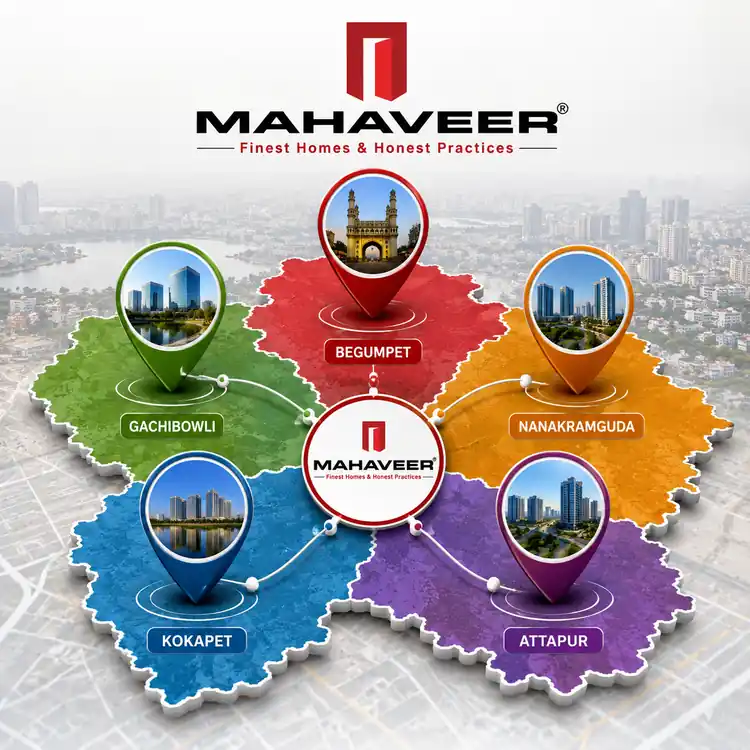 Real estate locations in Hyderabad