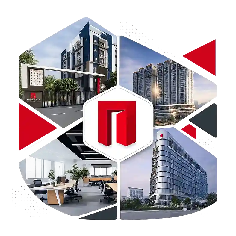 Mahaveer Constructions showcasing luxury apartments, commercial spaces, and premium developments in Hyderabad