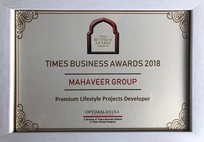 Mahaveer Constructions Times Business Award 2018